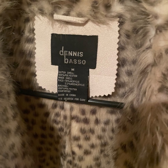 Great, unique animal print lined long vest - Picture 9 of 9